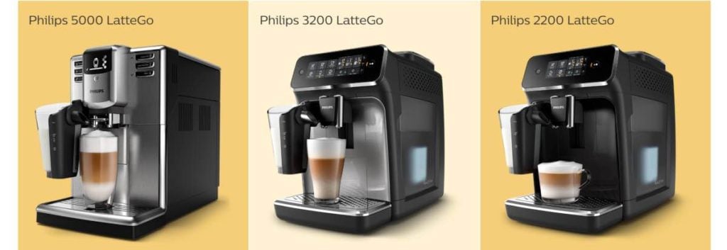 Philips LatteGo volautomaten